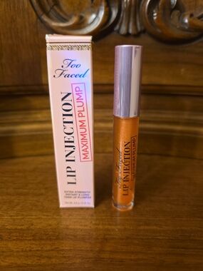 Too Faced Lip Injection Maximum Plump, Cotton Candy Kisses, .14oz--NIB
